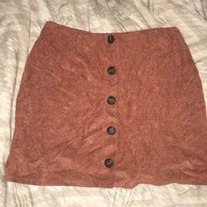 Mini Button Up Skirt